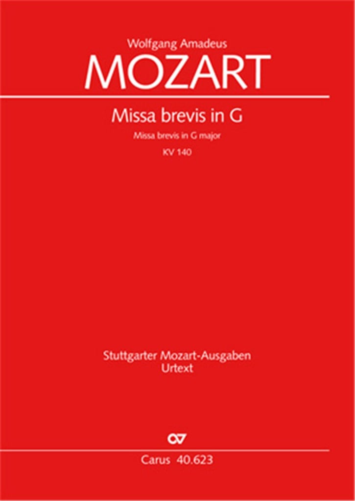 Missa brevis in G KV 140 [235d]